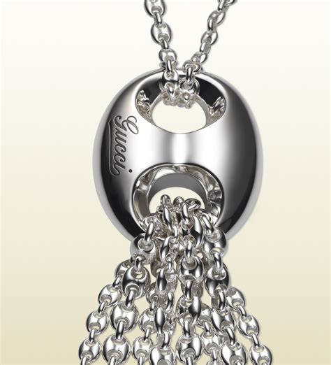 gucci silver jewllery|Gucci Silver Jewelry: Free Shipping & Returns .